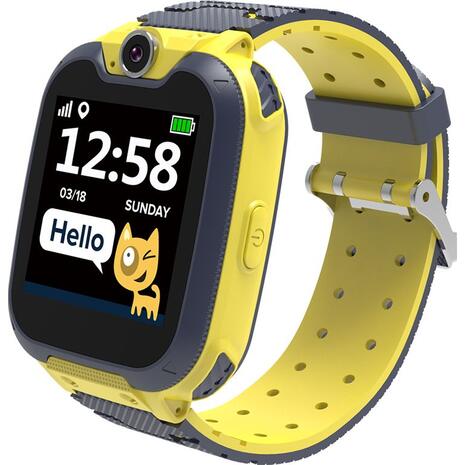 Smartwatch Canyon KW-31 Tony Kids με κάμερα και υποδοχή SIM CNE-KW31YB Yellow. Προϊόντα τεχνολογίας από το Oikonomou-shop.